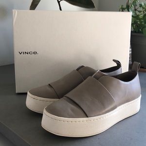 Vince Wallace leather sneakers